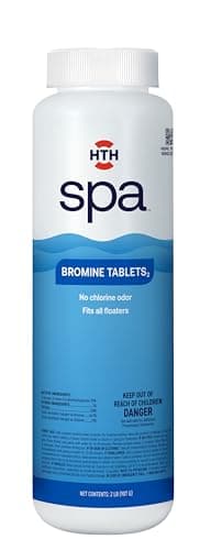 HTH Spa 86109 Bromine Tablets, 2 lb