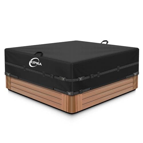 Kipiea 600D waterproof square hot tub cover