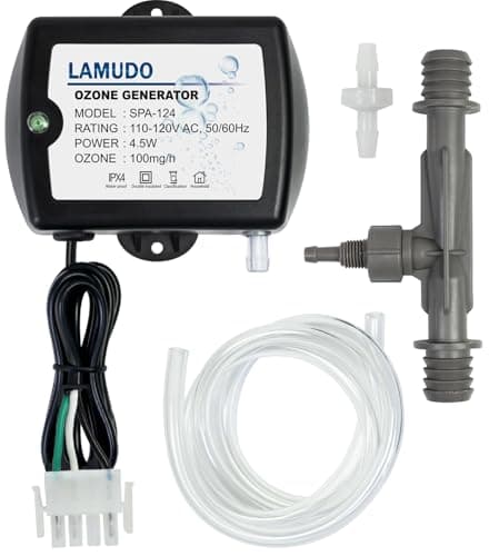 Lamudo ozone generator with venturi injector