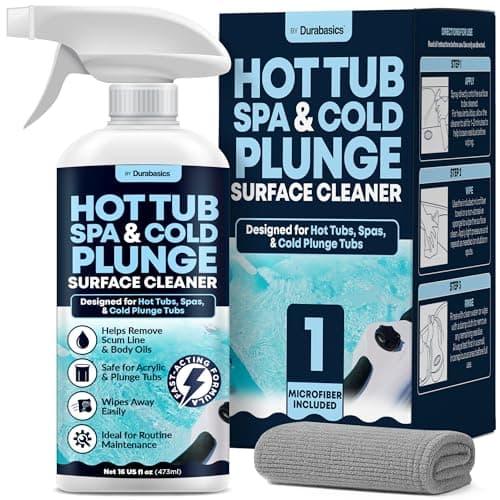 Durabasics hot tub surface cleaner kit, 16 oz
