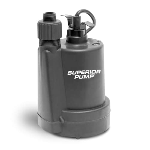 Superior Pump 91250 utility pump, 1/4 HP