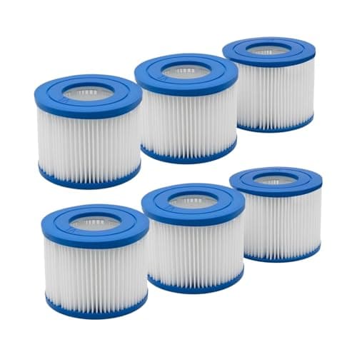 Type VI cartridges for SaluSpa and Lay-Z-Spa, 6-pack