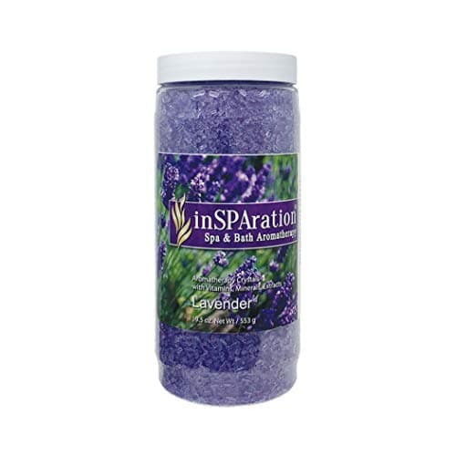 InSPAration Lavender Crystals for Spas and Hot Tubs, 19 oz