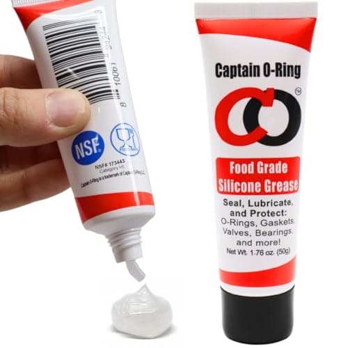 Captain O-Ring silicone lubricant, NSF food grade